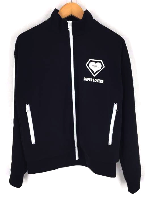 X-girl（エックスガール） SUPER LOVERS TRACK TOP レディース トップス
