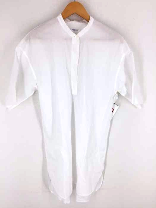 BEAUTY&YOUTH UNITED ARROWS(ビューティーアンドユースユナイテッドアローズ) タイ プライターバンドカラースキッパー5分袖シャツ レディース トップス