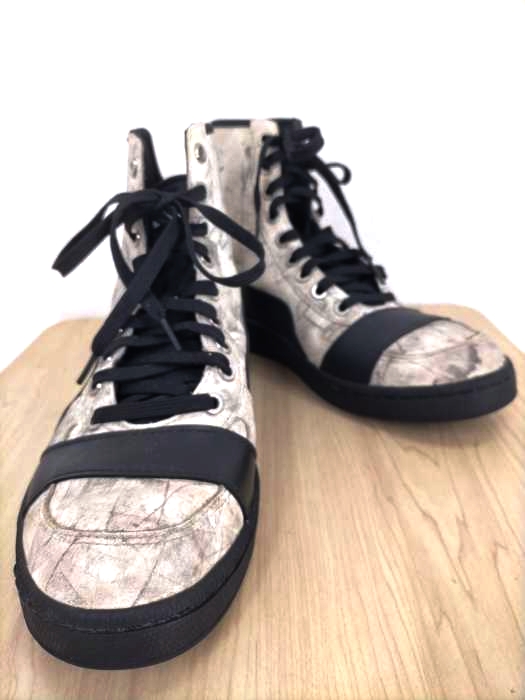 Alexander McQueen（アレキサンダーマックイーン） MCQ SERVE MID GRAPHIC ハイカットスニーカー メンズ シューズ