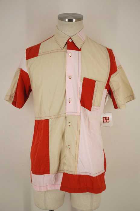 COMME des GARCONS SHIRT (コムデギャルソンシャツ) 半袖リビルドシャツ メンズ トップス