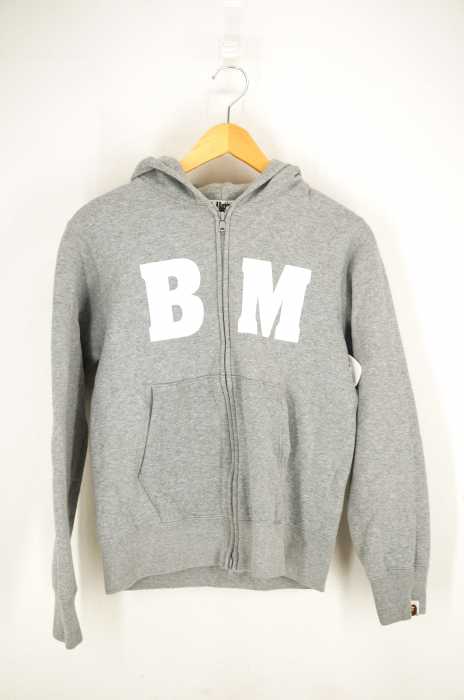 A BATHING APE （アベイシングエイプ） ベビーマイロプリントジップアップパーカー レディース トップス