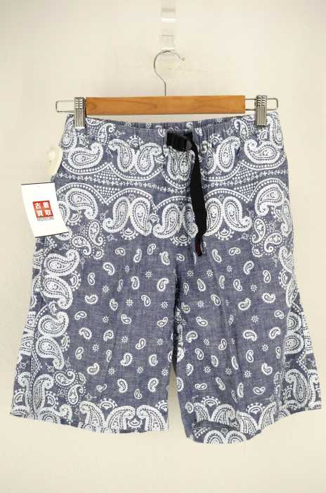 GRAMICCI×BEAMS(グラミチビームス) ペイズリー柄シャンブレークライミングショーツ メンズ パンツ
