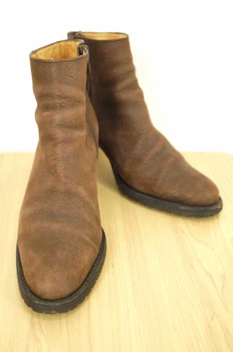 Paraboot（パラブーツ） ヒールレザーショートブーツ レディース シューズ