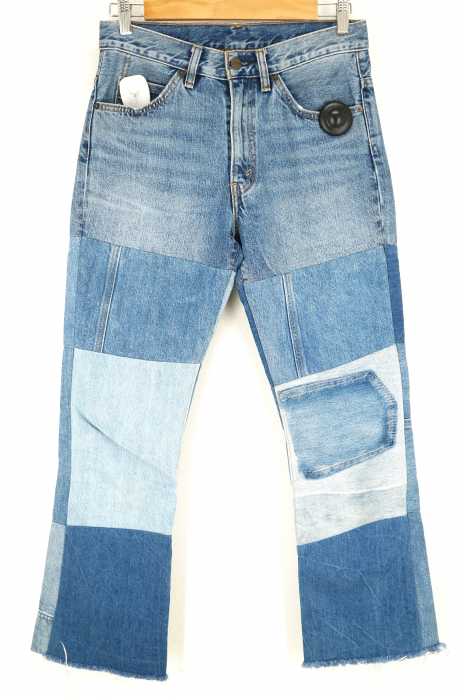Levi's (リーバイス) オレンジタブ復刻 リメイク加工 517 ブーツカット デニムパンツ メンズ パンツ