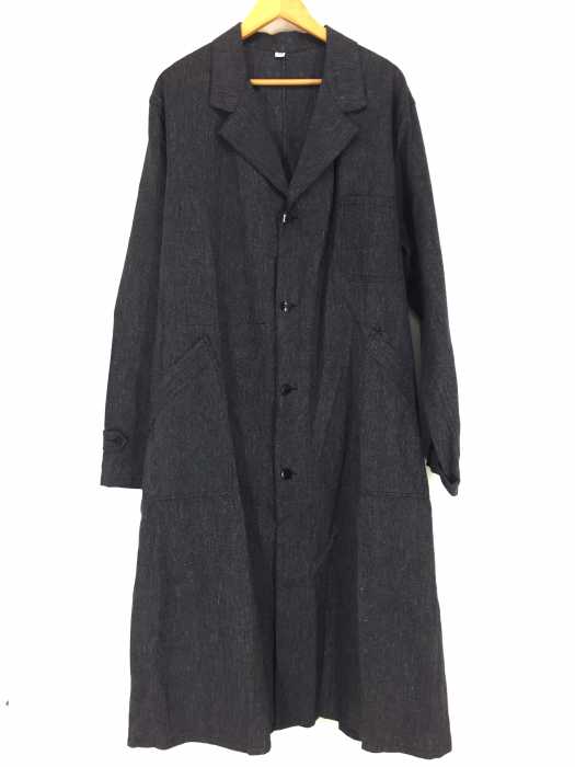 USED古着  （ユーズドフルギ） デニム シャツジャケット ガウンコート メンズ アウター