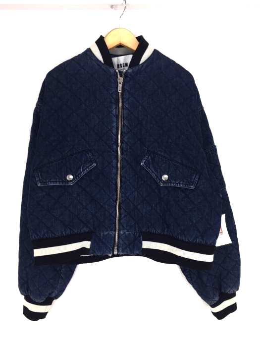 MSGM(エムエスジーエム) Quilted Bomber Jacket レディース アウター