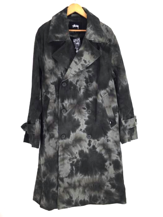 Stussy(ステューシー) DYED TRENCH COAT メンズ アウター