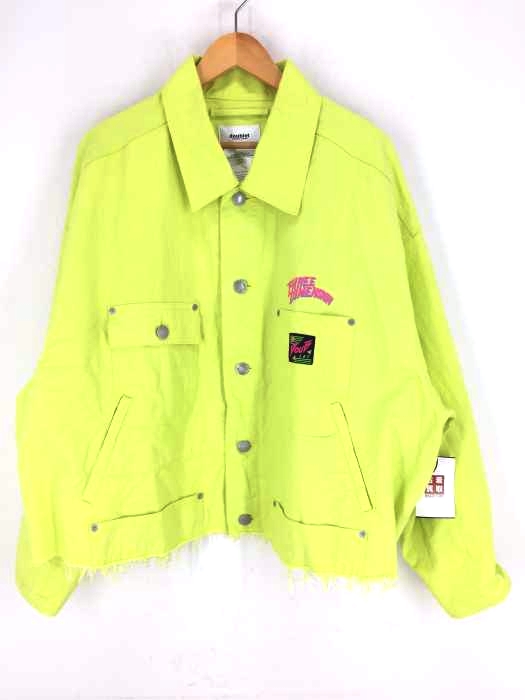 doublet（ダブレット） CHAOS EMBROIDERY SILK CUT O FF JACKET メンズ アウター