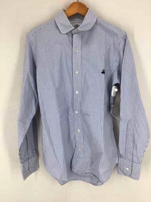 BLACK FLEECE BY BROOKS BROTHERS（ブラックフリースバイブルックスブラザーズ） ラウンドカラーストライプシャツ メンズ トップス