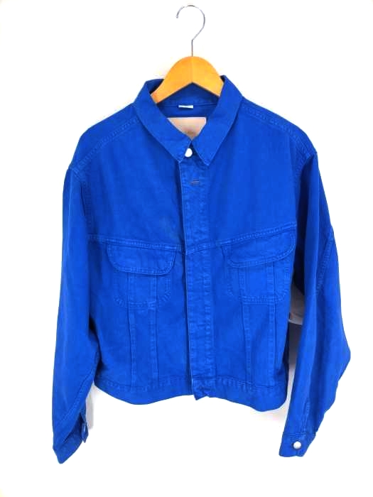 CALVIN KLEIN（カルバンクライン） GARMENT-DYED CANVAS DENIM JACKET メンズ アウター