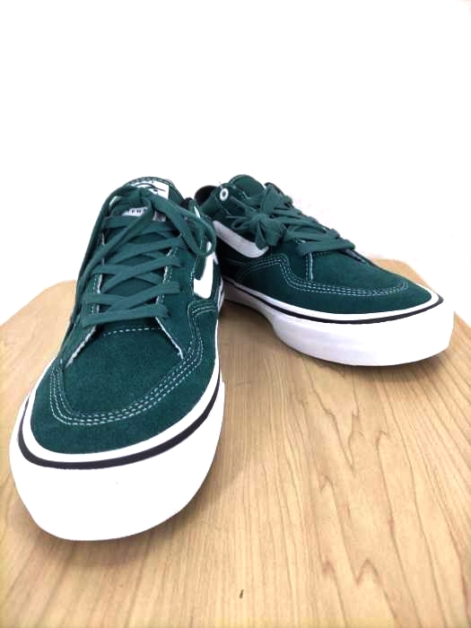 VANS（バンズ） ROWAN PRO SKATEBOARD SHOES PINE/WHITE メンズ シューズ