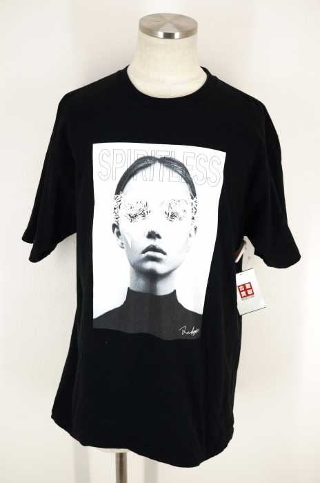 LEGENDA （レジェンダ） ren isogawa GRAPHIC FACE ルーズシルエットクルーネックTシャツ メンズ トップス
