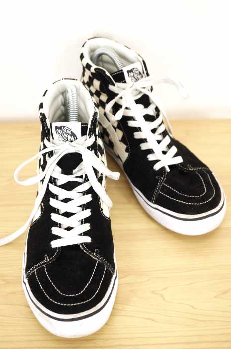 VANS （バンズ ） SK8-HI チェッカー スニーカー メンズ シューズ