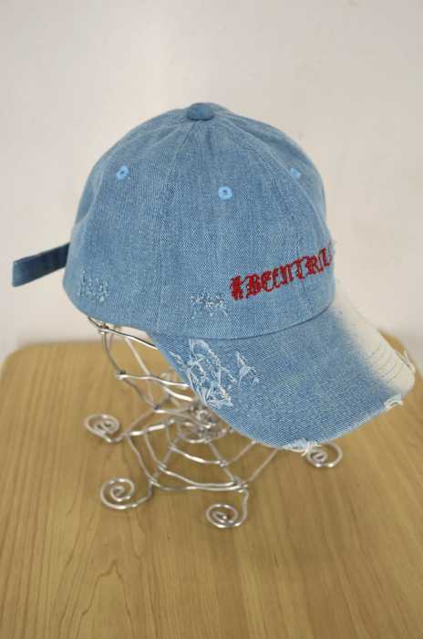 BEENTRILL(ビーントリル) ダメージ加工 刺繍 メンズ 帽子