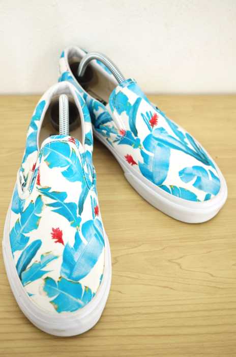 VANS (バンズ ) リーフ柄 スリッポン メンズ シューズ