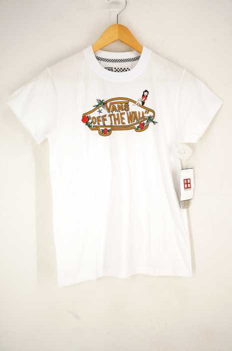 VANS （バンズ ） オフザウォール プリントTシャツ レディース トップス