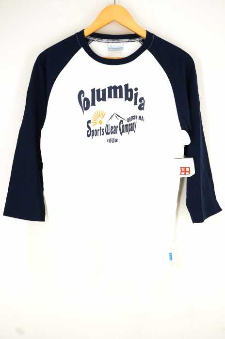Columbia （コロンビア） プリント ラグランスリーブ メンズ トップス