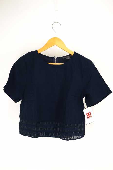 ARMANI EXCHANGE(アルマーニエクスチェンジ) バックジップブラウス レディース トップス