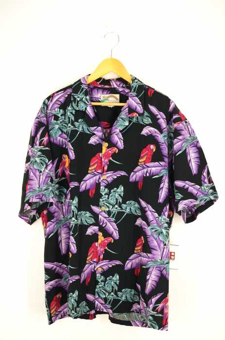 PARADISE FOUND（パラダイスファウンド） オウム アロハシャツ メンズ トップス