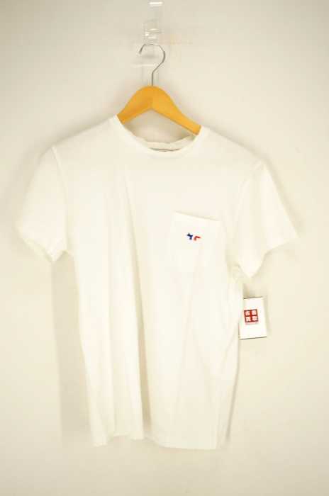 MAISON KITSUNE（メゾンキツネ） ワンポイント刺繍カットソー メンズ トップス