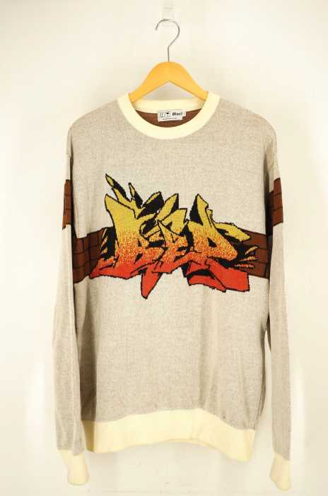 Black Eye Patch(ブラックアイパッチ) LETTERS SWEATER メンズ トップス