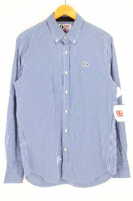 Aape BY BATHING APE （エーエイプバイアベイシングエイプ） ストライプBDシャツ メンズ トップス