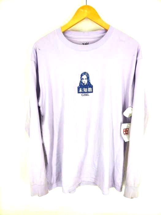 X-girl（エックスガール） KANJI FACE L/S TEE レディース トップス