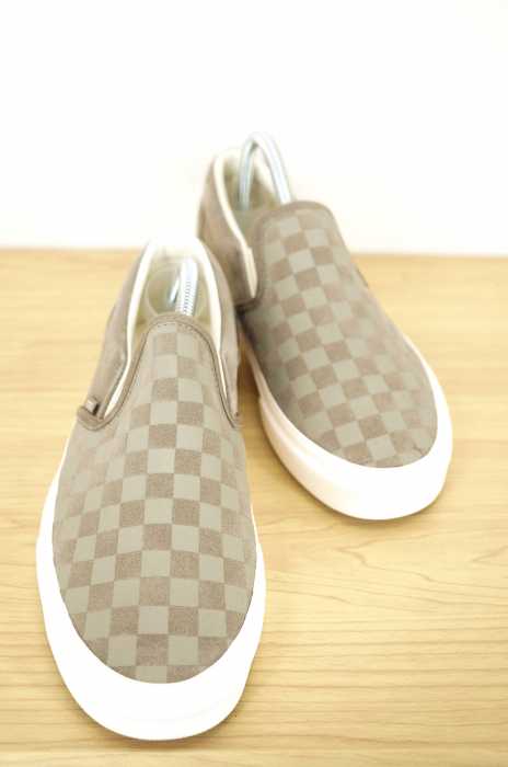 VANS （バンズ ） SLI-PON スリッポン チェッカーフラッグ メンズ シューズ
