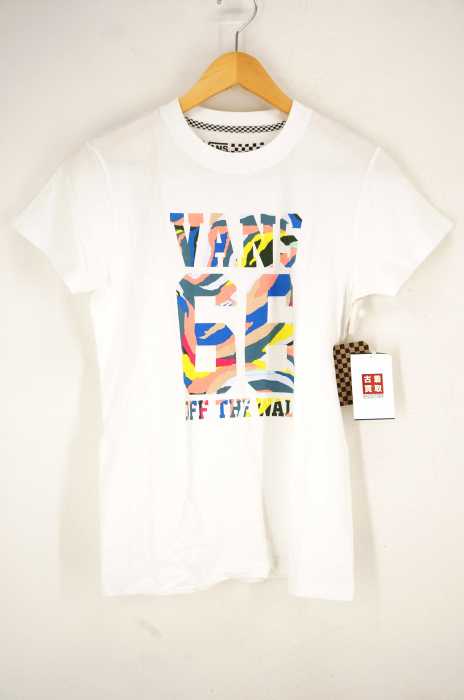 VANS (バンズ ) ナンバリングロゴプリントTシャツ レディース トップス