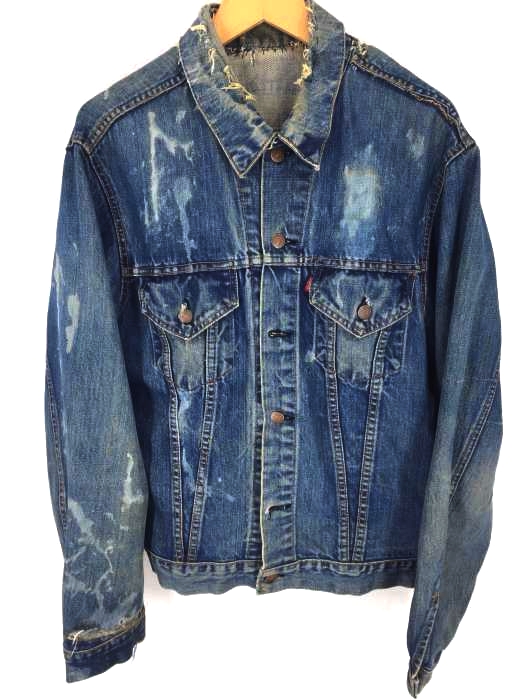 Levis（リーバイス） ボタン裏52 BIGE デニムジャケット メンズ アウター