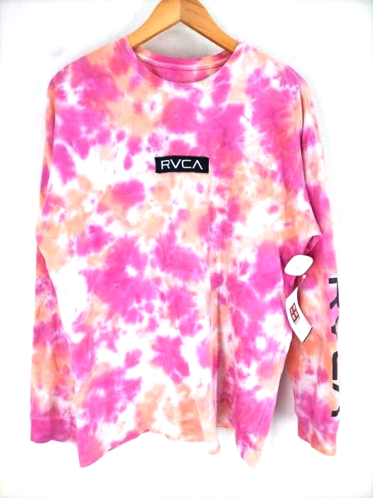 RVCA（ルーカ） オーバーサイズタイダイロングTシャツ メンズ トップス