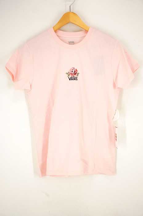 VANS （バンズ ） フロントローズプリントTシャツ レディース トップス