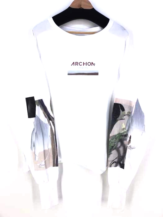 ARCHON（アルコン） ART PRINTED LONG T-SHIRTS メンズ トップス