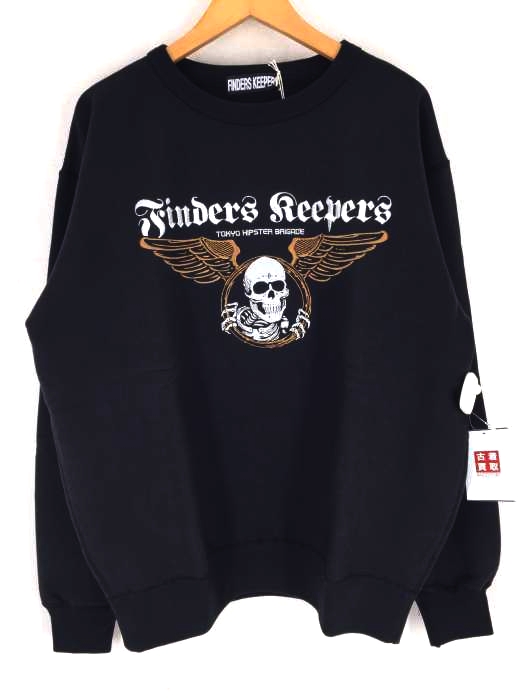 findersKEEPERS(ファインダーズキーパーズ) FK-SKULL CREWNECK/8th ANIVERSARY メンズ スウェット メンズ トップス