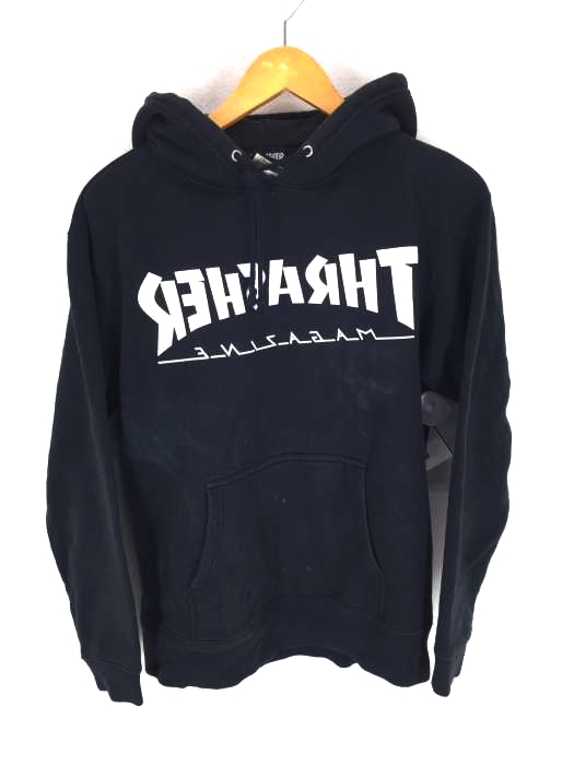 THRASHER(スラッシャー) ロゴプリントプルーオーバーパーカー メンズ トップス