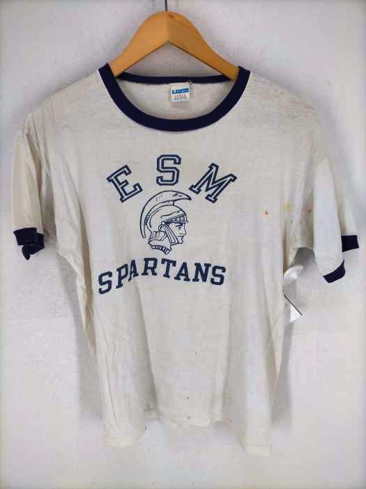 Champion（チャンピオン） 73年頃～82年頃後期バータグ ESMプリントTシャツ メンズ トップス