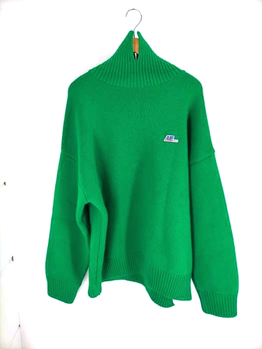 ADER 緑 クルーネックセーター ADER 緑 クルーネックセーター