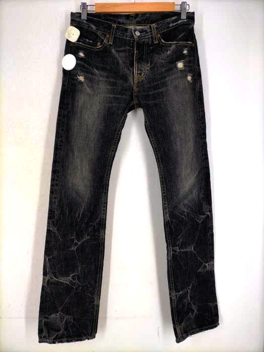 HYSTERIC GLAMOUR(ヒステリックグラマー) KINKY JEANS ダメージ加工スリムデニム メンズ パンツ