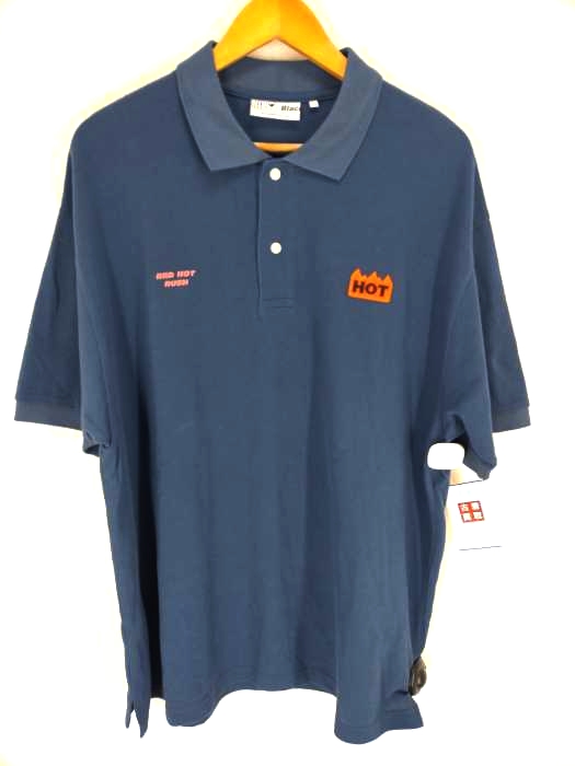 THE BLACK EYE PATCH（ザブラックアイパッチ） HOT LABEL POLO SHIRT メンズ トップス
