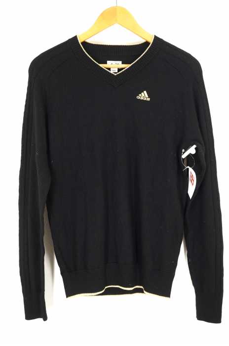 adidas （アディダス） Vネックニットセーター メンズ トップス