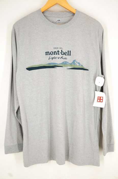 mont bell（モンベル） WIC.L/S T L＆F プリントロンT メンズ トップス