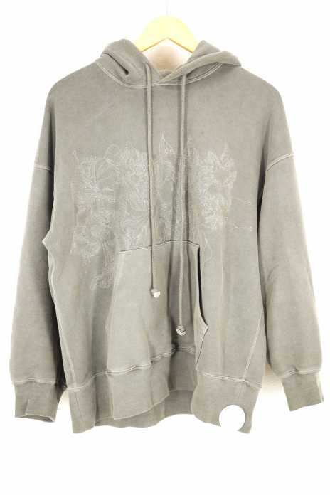 CHRISTIAN DADA(クリスチャンダダ) Flower Embroidery Hoodie メンズ トップス
