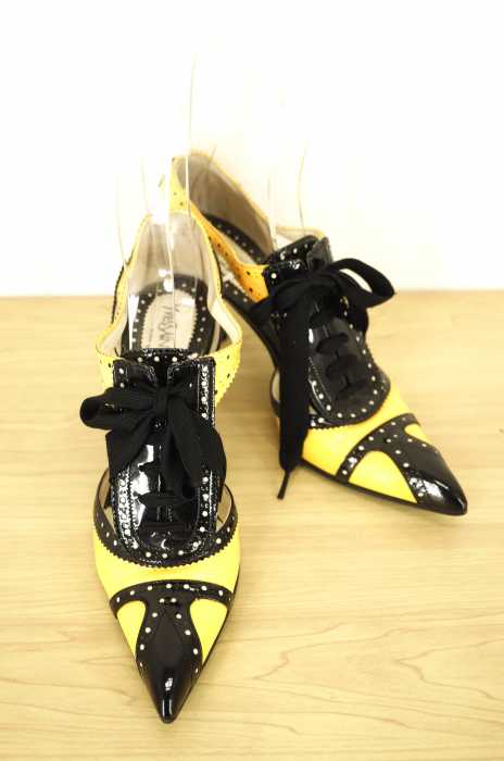 Yves Saint Laurent (イヴサンローラン) レースアップ パンプス レディース シューズ