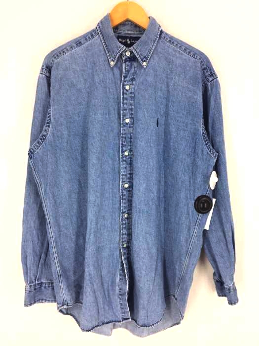 RALPH LAUREN（ラルフローレン） デニムビッグシャツ メンズ トップス