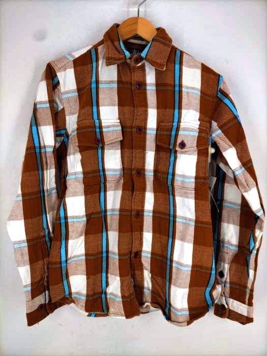 Stussy（ステューシー） 紺タグ チェック柄ネルシャツ メンズ トップス