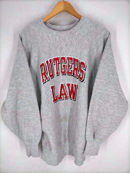 Champion（チャンピオン） 刺繍タグ リバースウィーブ RUTGERS LAW メンズ トップス