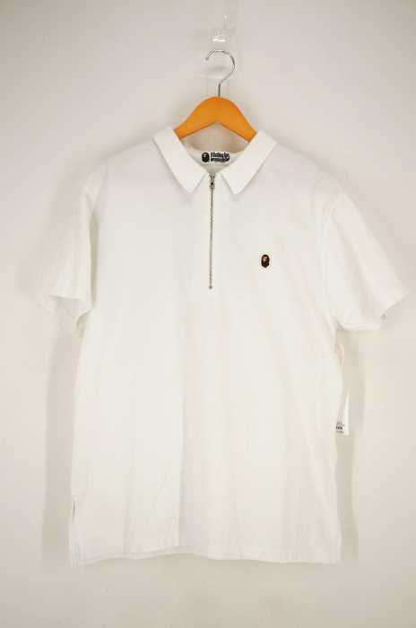 A BATHING APE （アベイシングエイプ） ジップアップポロシャツ メンズ トップス