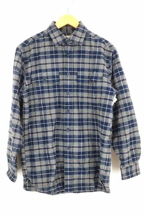 L.L.Bean （エルエルビーン） チェック柄コットネルシャツ メンズ トップス