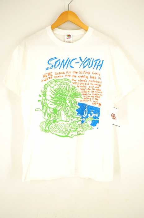 FRUIT OF THE LOOM （フルーツオブザルーム） プリントT SONIC YOUTH メンズ トップス