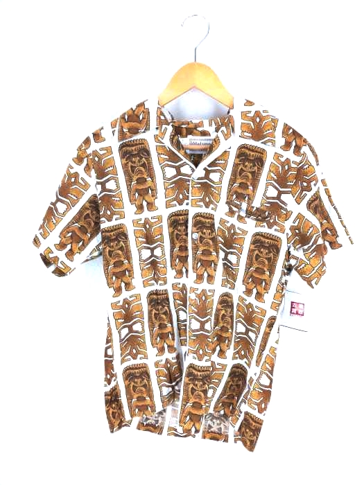 USED古着（ユーズドフルギ） MALUNA 総柄アロハシャツ メンズ トップス